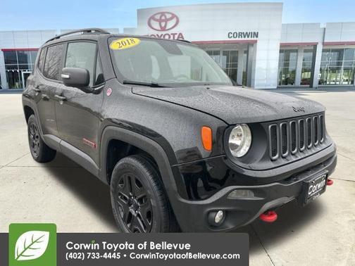 Black 2018 Jeep Renegade Trailhawk