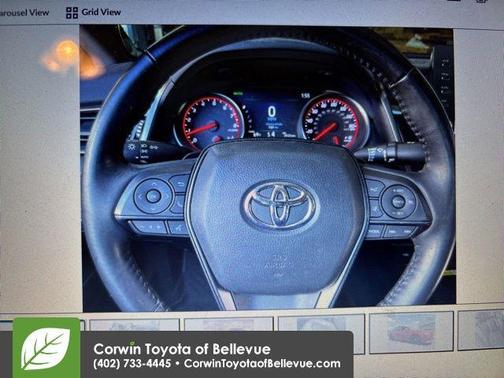 Supersonic Red/Midnight Black Metallic 2023 Toyota Camry XSE