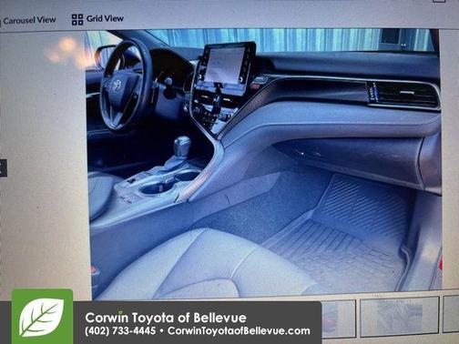 Supersonic Red/Midnight Black Metallic 2023 Toyota Camry XSE