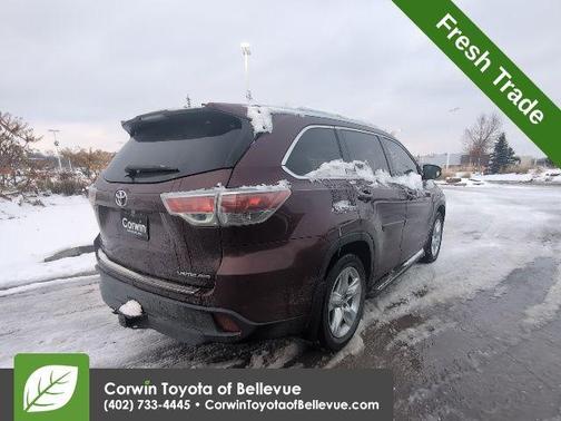 2016 Toyota Highlander Limited Platinum