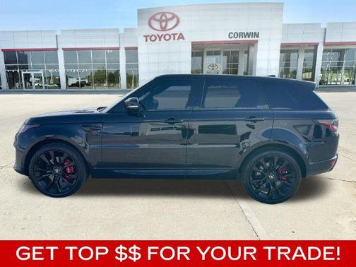 Black 2021 Land Rover Range Rover Sport HST MHEV