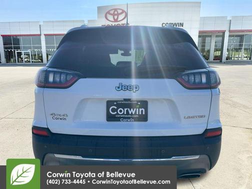 Bright White Clearcoat 2019 Jeep Cherokee Limited