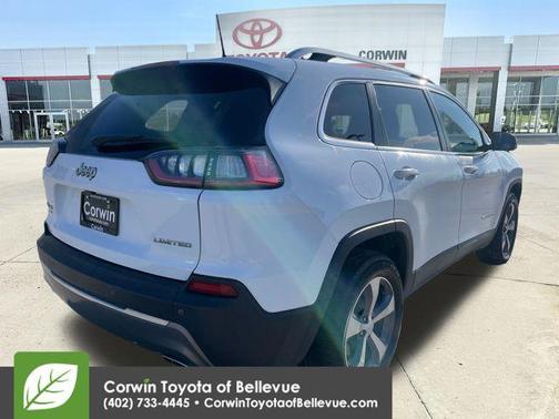 Bright White Clearcoat 2019 Jeep Cherokee Limited