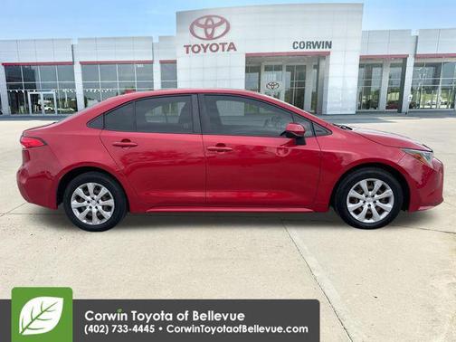 Barcelona Red Metallic 2020 Toyota Corolla LE