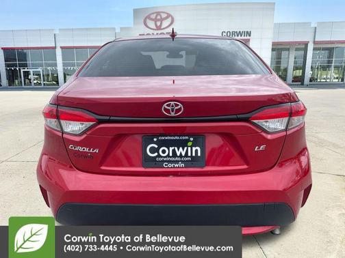 Barcelona Red Metallic 2020 Toyota Corolla LE