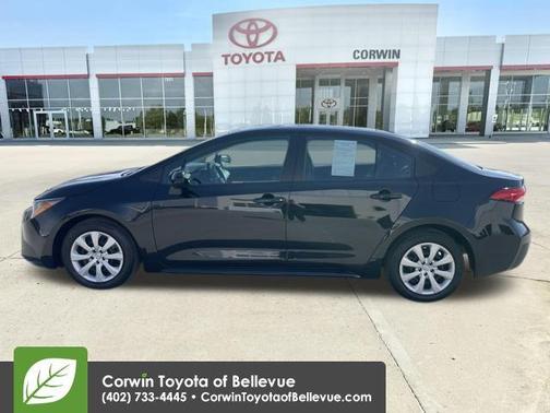 Black 2023 Toyota Corolla LE
