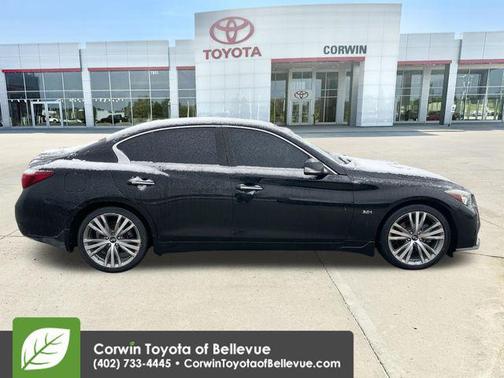 Black Obsidian 2018 INFINITI Q50 3.0t Sport