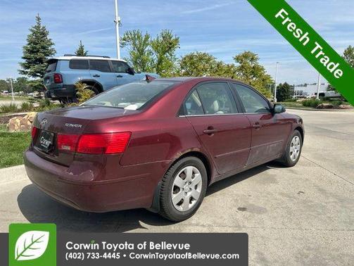 Dark Cherry Red Mica 2009 Hyundai SONATA GLS