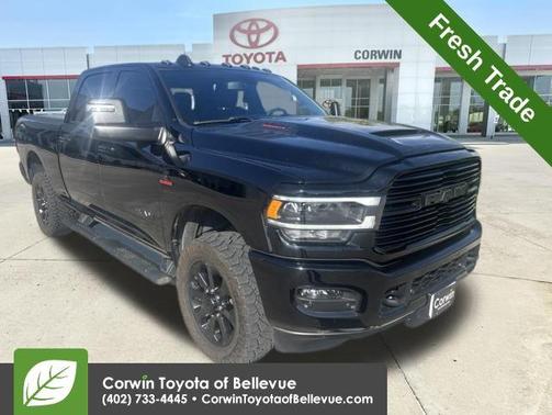 Diamond Black Crystal Pearlcoat 2024 RAM 2500 Laramie Crew Cab 4x4 6'4' Box