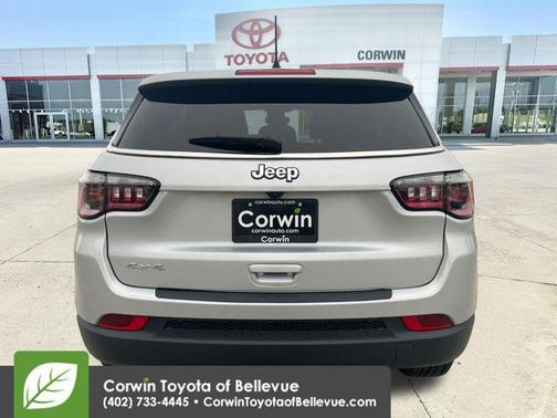Silver Zynith Metallic Clearcoat 2024 Jeep Compass Sport