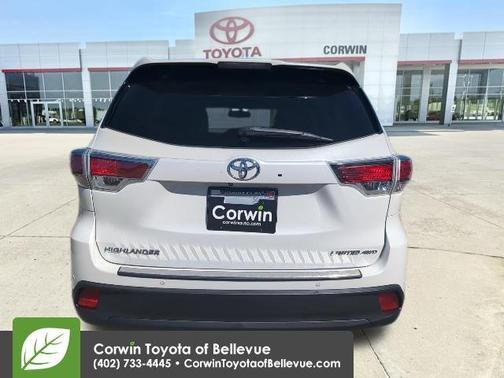 Blizzard Pearl 2015 Toyota Highlander Limited