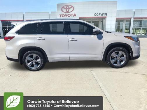 Blizzard Pearl 2015 Toyota Highlander Limited