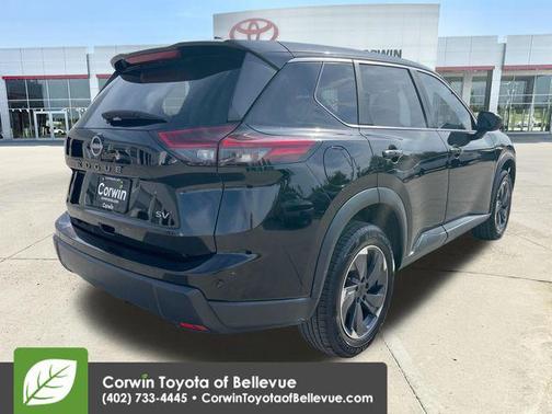 Super Black 2024 Nissan Rogue SV