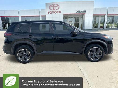Super Black 2024 Nissan Rogue SV