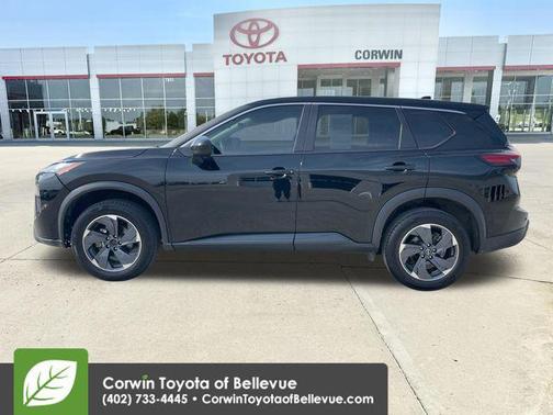 Super Black 2024 Nissan Rogue SV