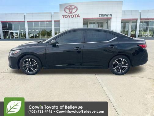 Super Black 2025 Nissan Sentra SV