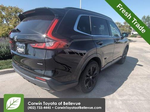 Crystal Black Pearl 2024 Honda CR-V Hybrid Sport Touring AWD