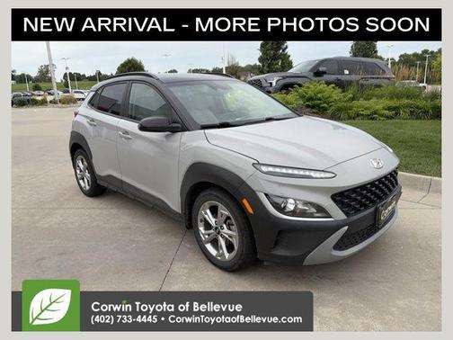 Cyber Silver w/Black Roof 2023 Hyundai KONA SEL