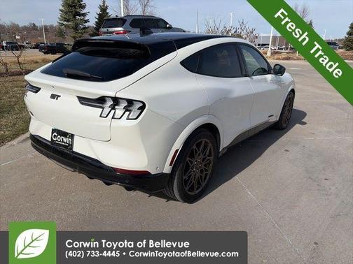 Star White Metallic Tri-Coat 2024 Ford Mustang Mach-E GT