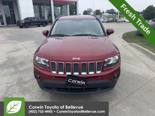 Deep Cherry Red Crystal Pearlcoat 2015 Jeep Compass Latitude