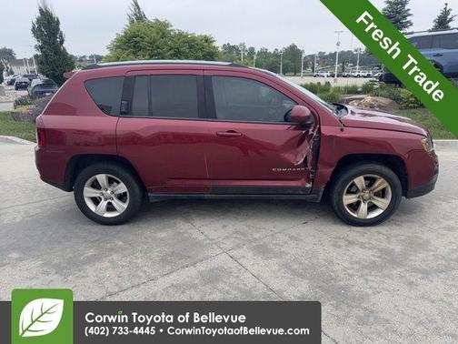 Deep Cherry Red Crystal Pearlcoat 2015 Jeep Compass Latitude