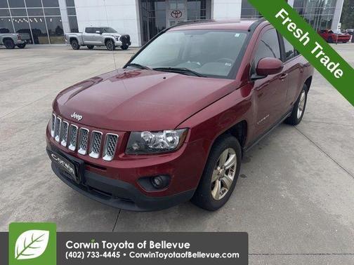 Deep Cherry Red Crystal Pearlcoat 2015 Jeep Compass Latitude