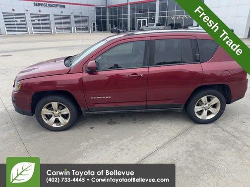 Deep Cherry Red Crystal Pearlcoat 2015 Jeep Compass Latitude