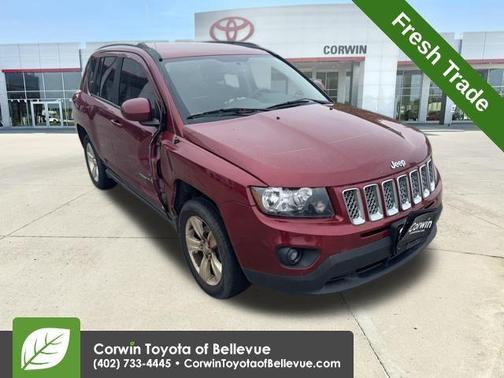 Deep Cherry Red Crystal Pearlcoat 2015 Jeep Compass Latitude