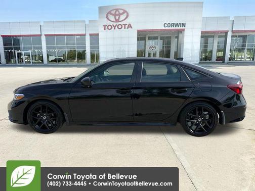 Crystal Black Pearl 2025 Honda Civic Sport