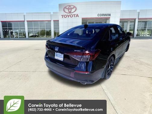 Crystal Black Pearl 2025 Honda Civic Sport