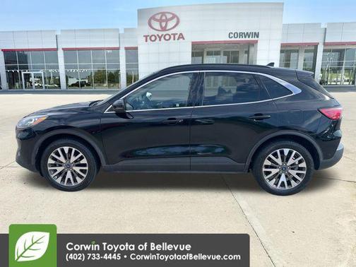 Black Metallic 2020 Ford Escape Titanium