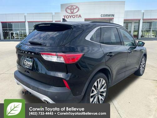 Black Metallic 2020 Ford Escape Titanium