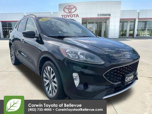 Black Metallic 2020 Ford Escape Titanium