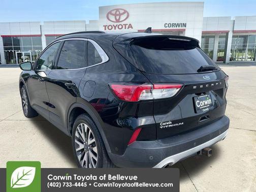 Black Metallic 2020 Ford Escape Titanium