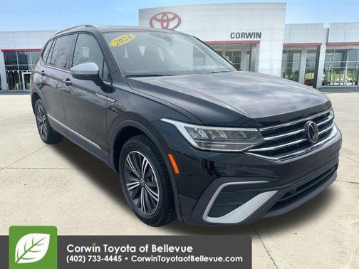 Atlantic Blue Metallic 2024 Volkswagen Tiguan 2.0T Wolfsburg Edition
