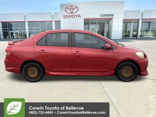 Barcelona Red Metallic 2007 Toyota Yaris S