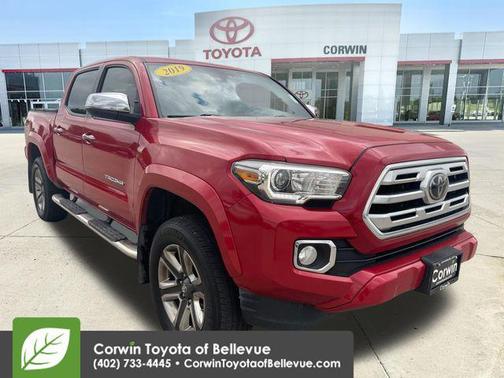 Barcelona Red Metallic 2019 Toyota Tacoma Limited