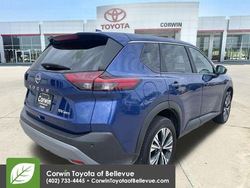 Caspian Blue Metallic 2023 Nissan Rogue SV