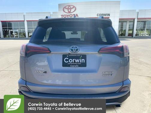 Silver Sky Metallic 2018 Toyota RAV4 Hybrid Limited