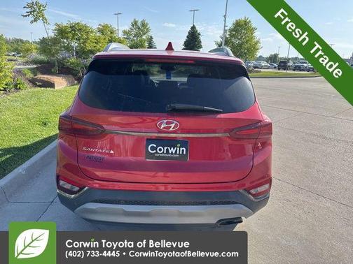 Calypso Red 2020 Hyundai SANTA FE Limited 2.4