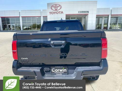 Black 2024 Toyota Tacoma TRD Sport