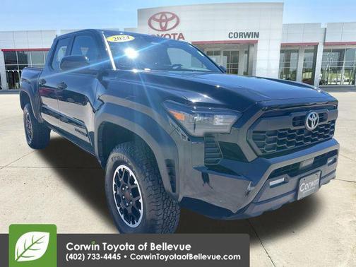 Black 2024 Toyota Tacoma TRD Sport