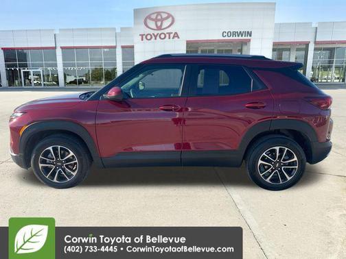 Crimson Metallic 2025 Chevrolet Trailblazer LT