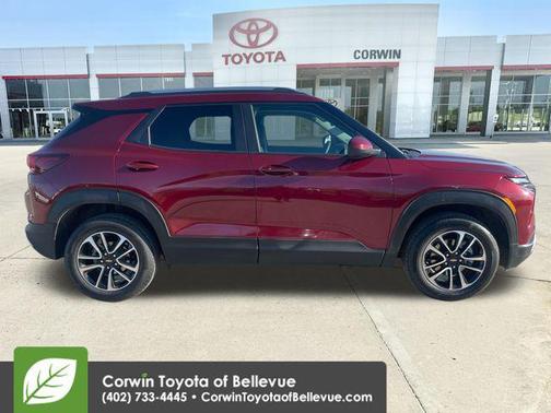 Crimson Metallic 2025 Chevrolet Trailblazer LT