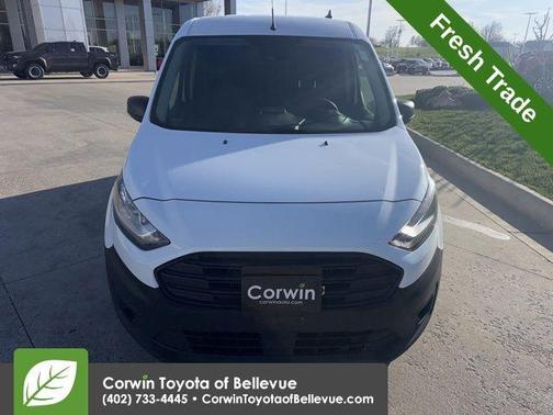 Frozen White 2020 Ford Transit Connect XL Cargo Van