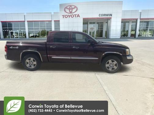 Deep Molten Red Pearl 2005 Dodge Dakota Laramie Quad Cab