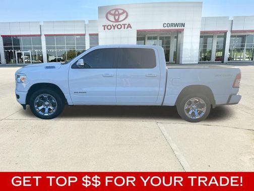 Bright White Clearcoat 2022 RAM 1500 Big Horn/Lone Star