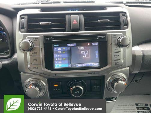 Midnight Black Metallic 2016 Toyota 4Runner SR5