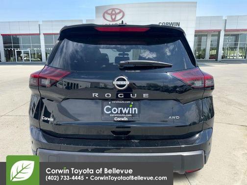 Super Black 2024 Nissan Rogue S