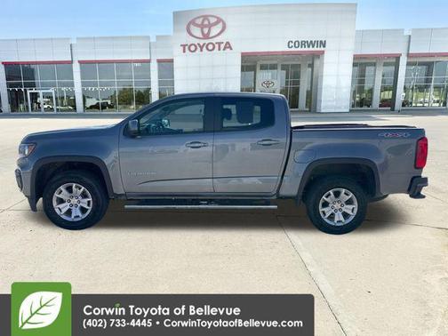 Satin Steel Metallic 2022 Chevrolet Colorado LT